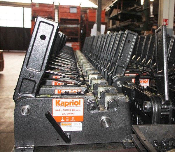 Ручной станок для резки арматуры Kapriol 22 мм