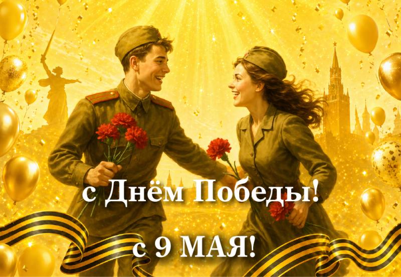 С 9 мая!