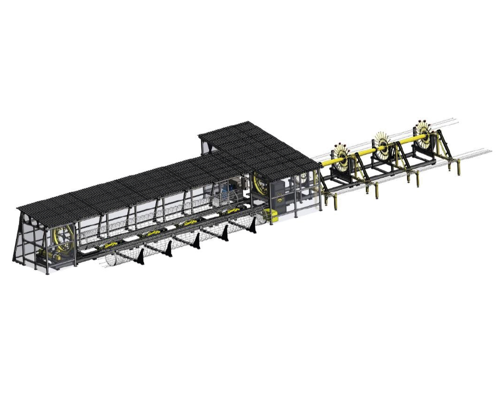 Комплект к станку для изготовления каркасов колонн ТОРНАДО 15-12 ВПплюс