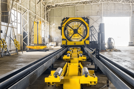 Станок для изготовления каркасов колонн с функцией автоматической сварки ТОРНАДО 15-12