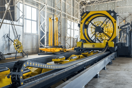 Станок для изготовления каркасов колонн ТОРНАДО 15-12