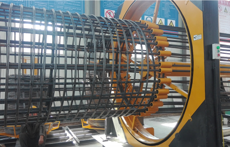 Станок для изготовления каркасов колонн ТОРНАДО 20-12