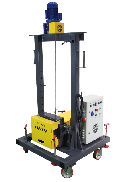 Станок для протяжки стальных канатов КАТРАН