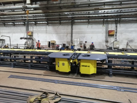 Горизонтальный гибочный центр ТИТАН 42